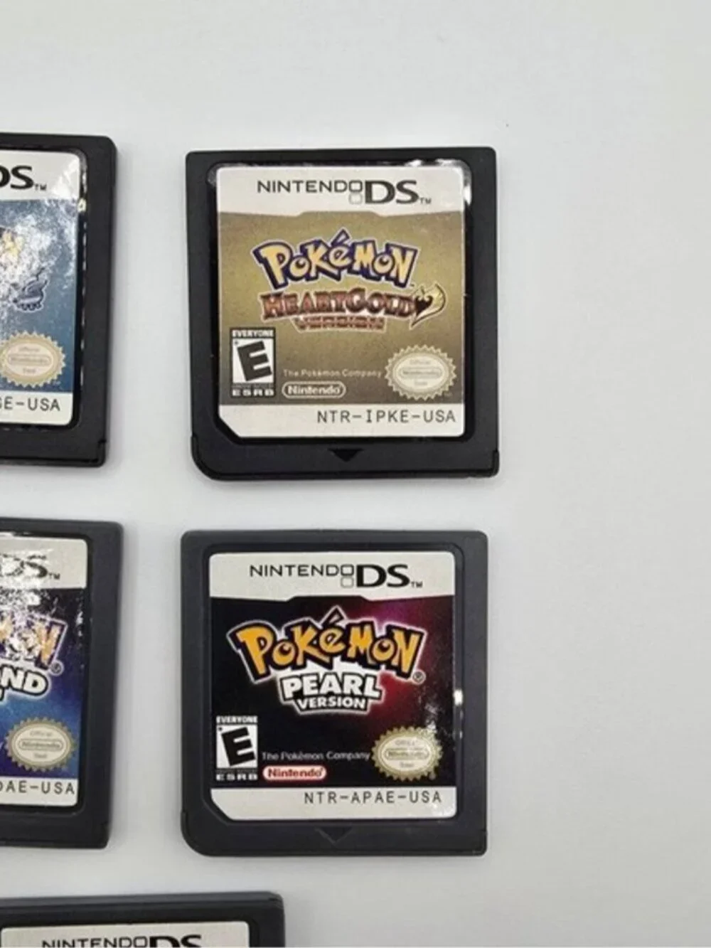 DS Lot 5 Games Pokemon Collection Copy/Reproduction Nintendo Games